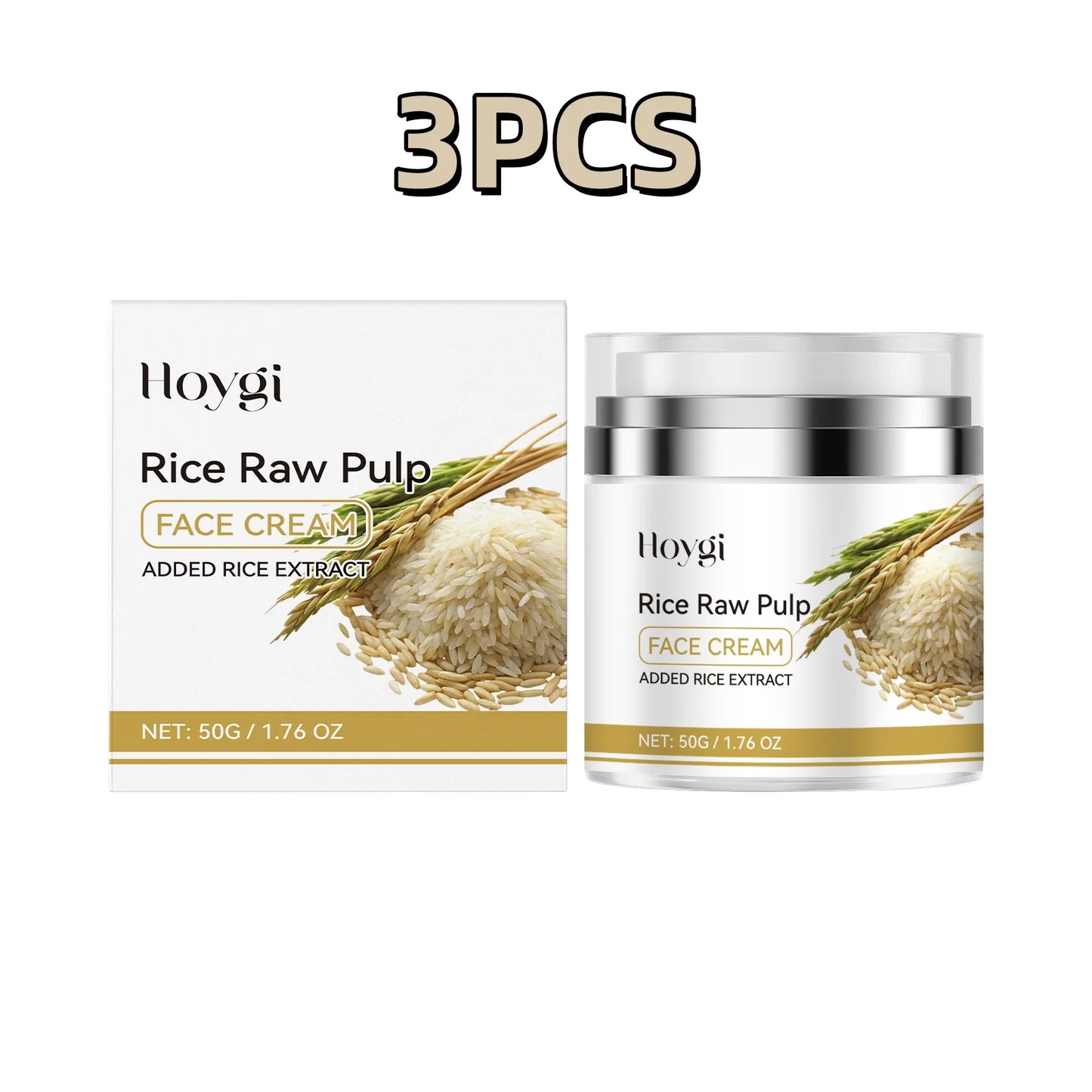 Rice Moisturize Face Cream for Elasticity