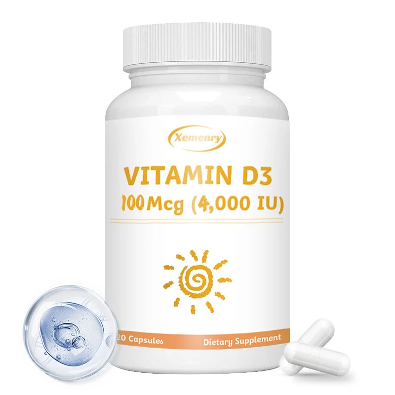 Vitamin D3 for Strong Bones & Teeth