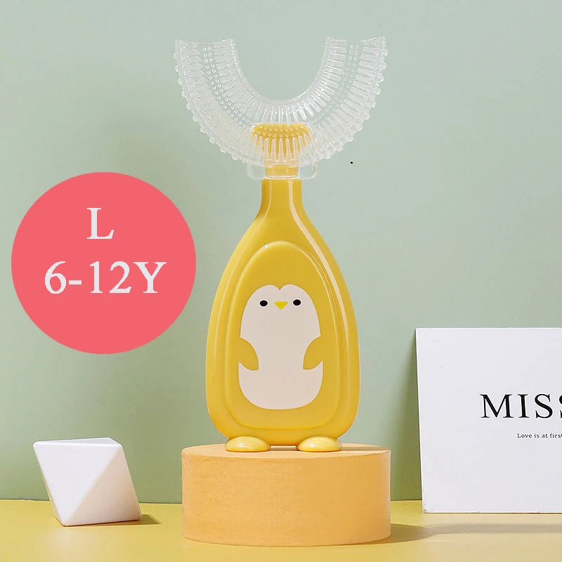 Soft Silicone Kids Toothbrush & Teether