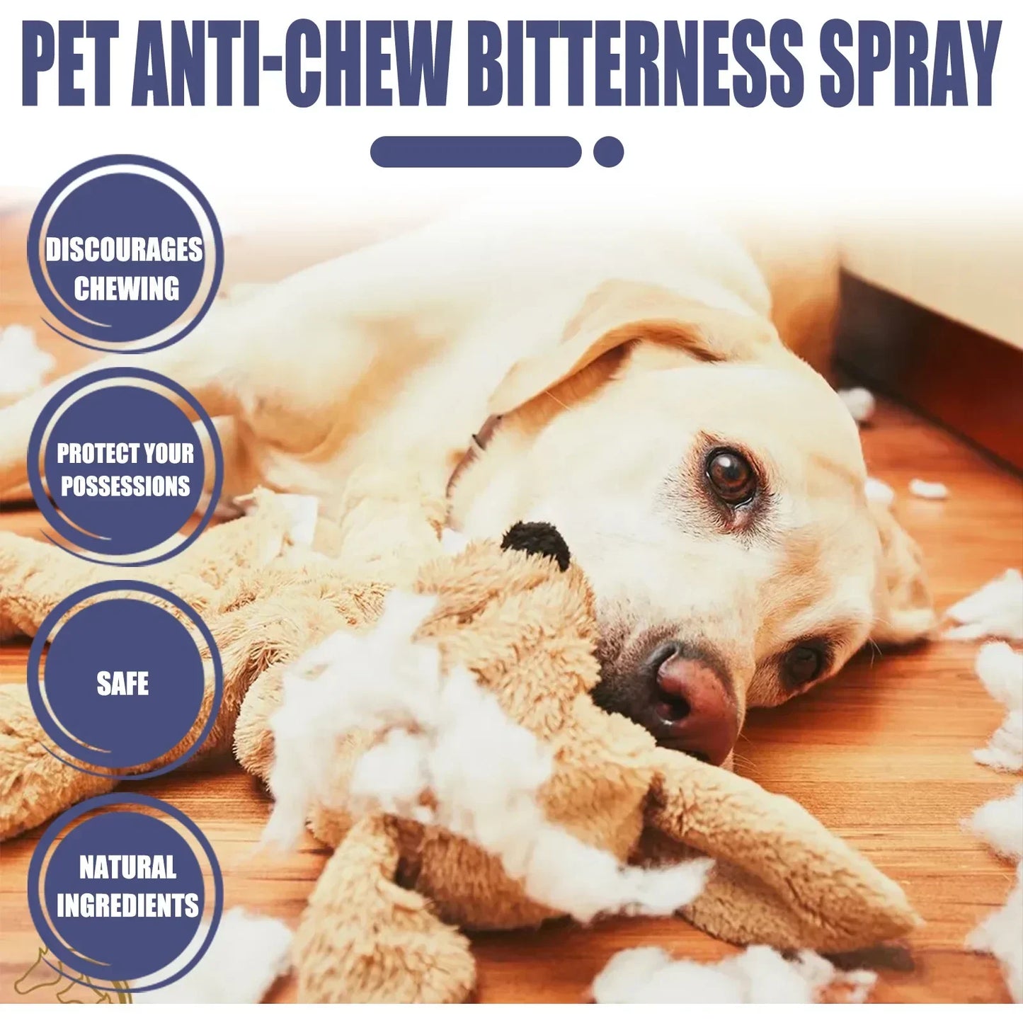Natural Pet Anti-Chew Deterrent Spray