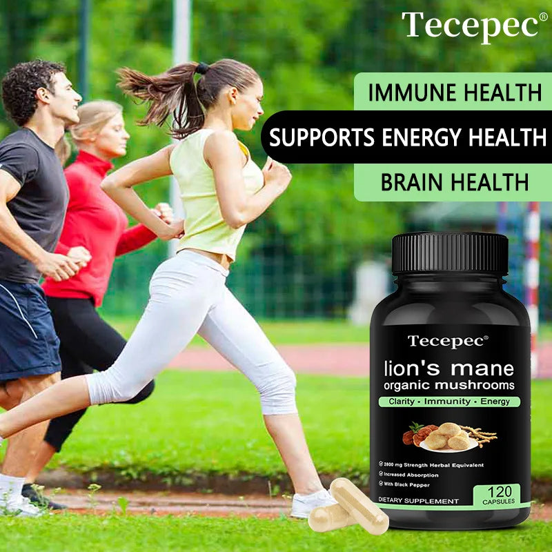 Lion’s Mane Organic Mushroom Supplement