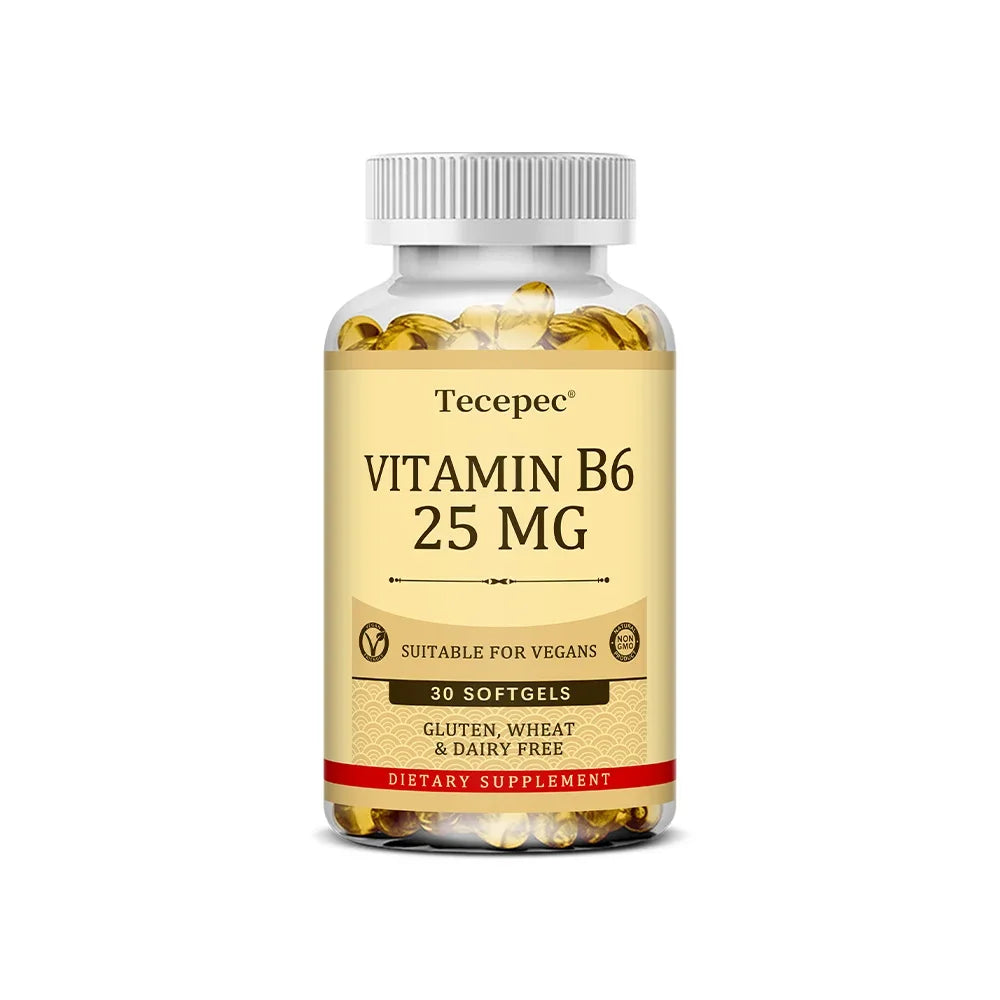 Vitamin B6 Supplement for Energy Support