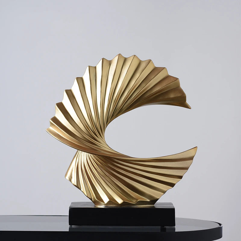Modern Abstract Art Deco Statu