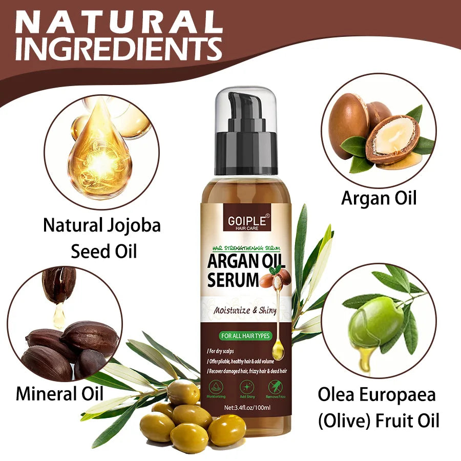 Repair Damaged Hair with Argan Oil