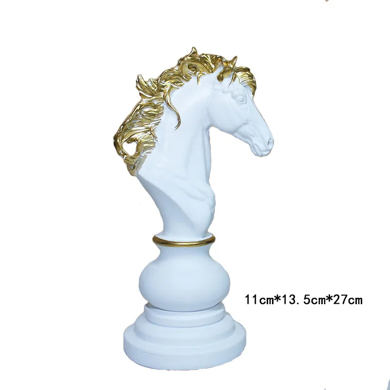 Royal Resin Chess Decor