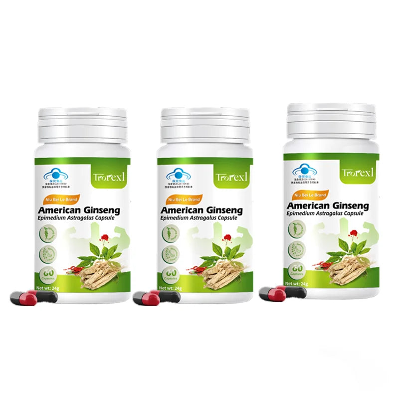 Natural Male Enhancement Ginseng Capsules