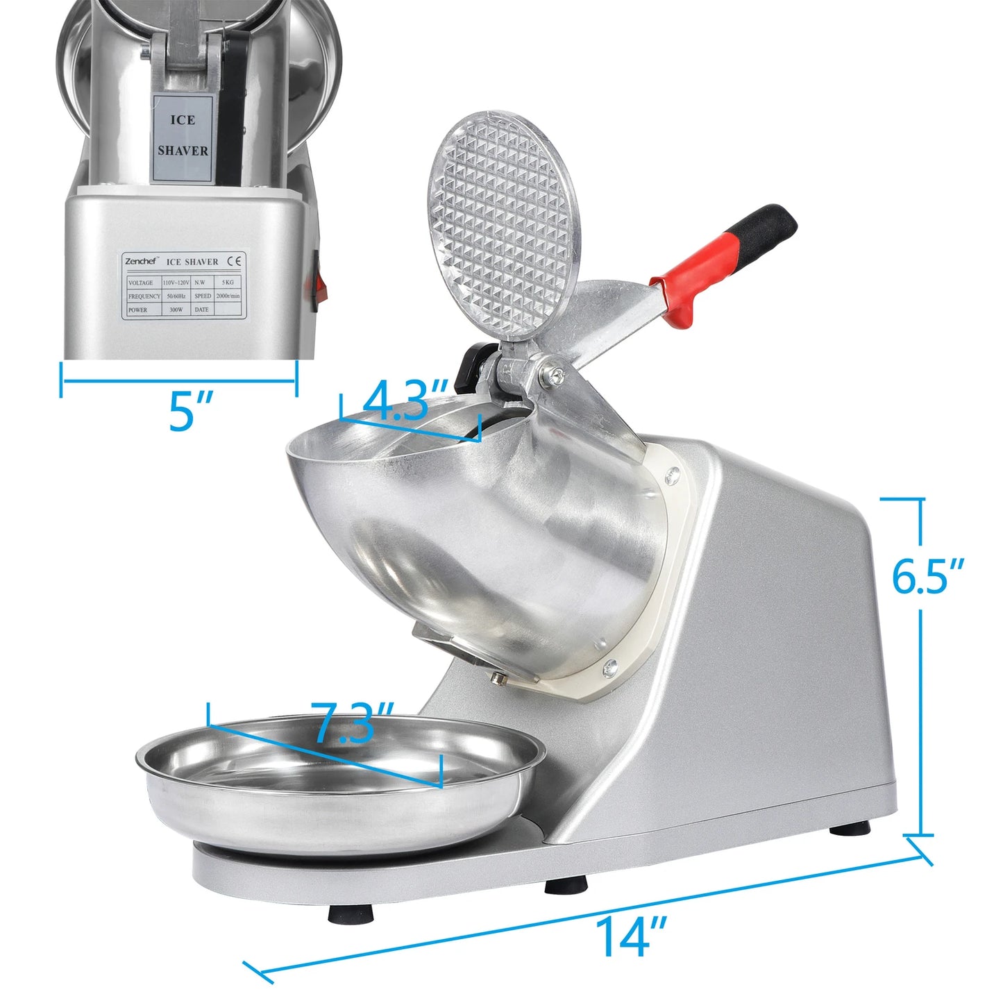 Snow Cone Shaver Maker