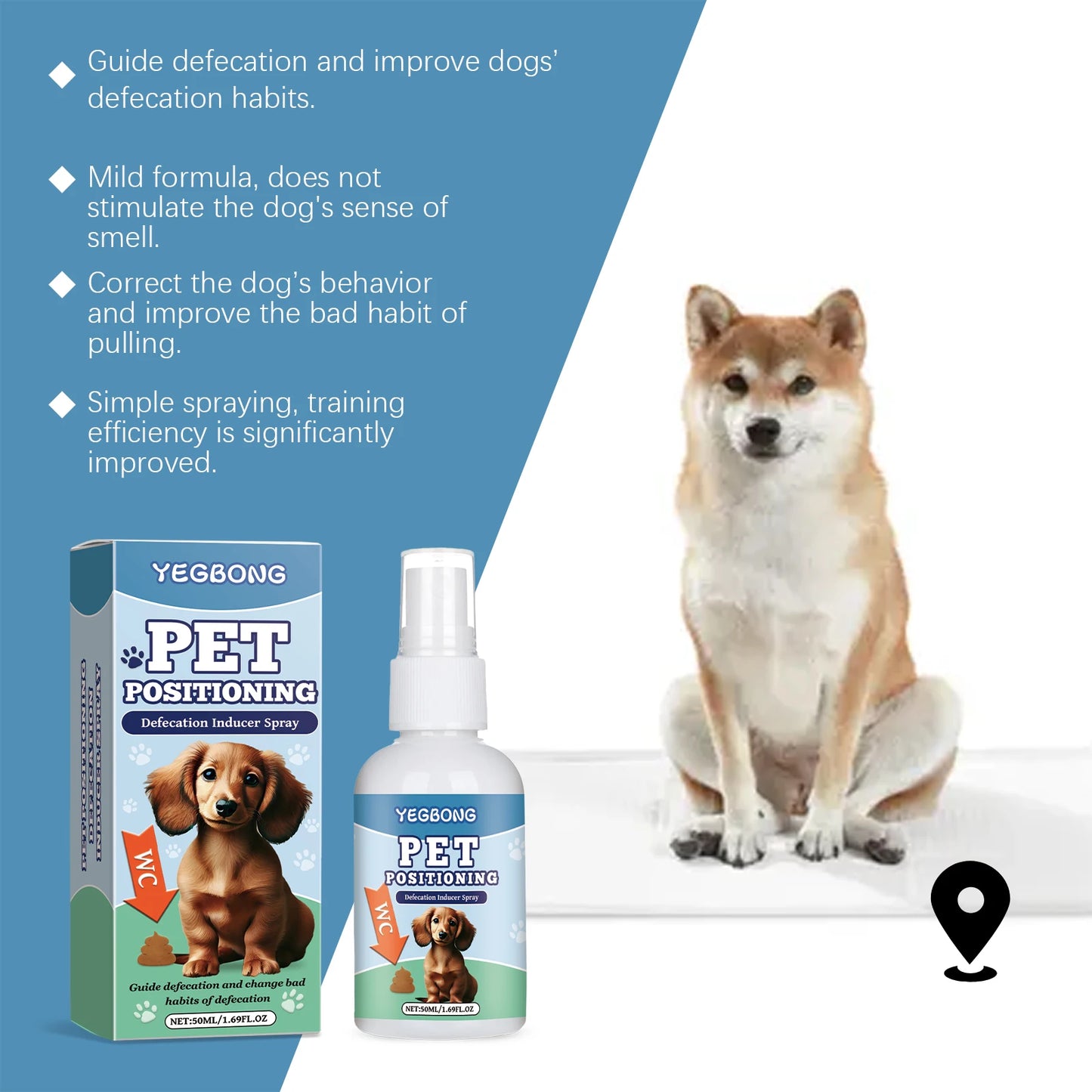 Pet Potty Training Spray Organic