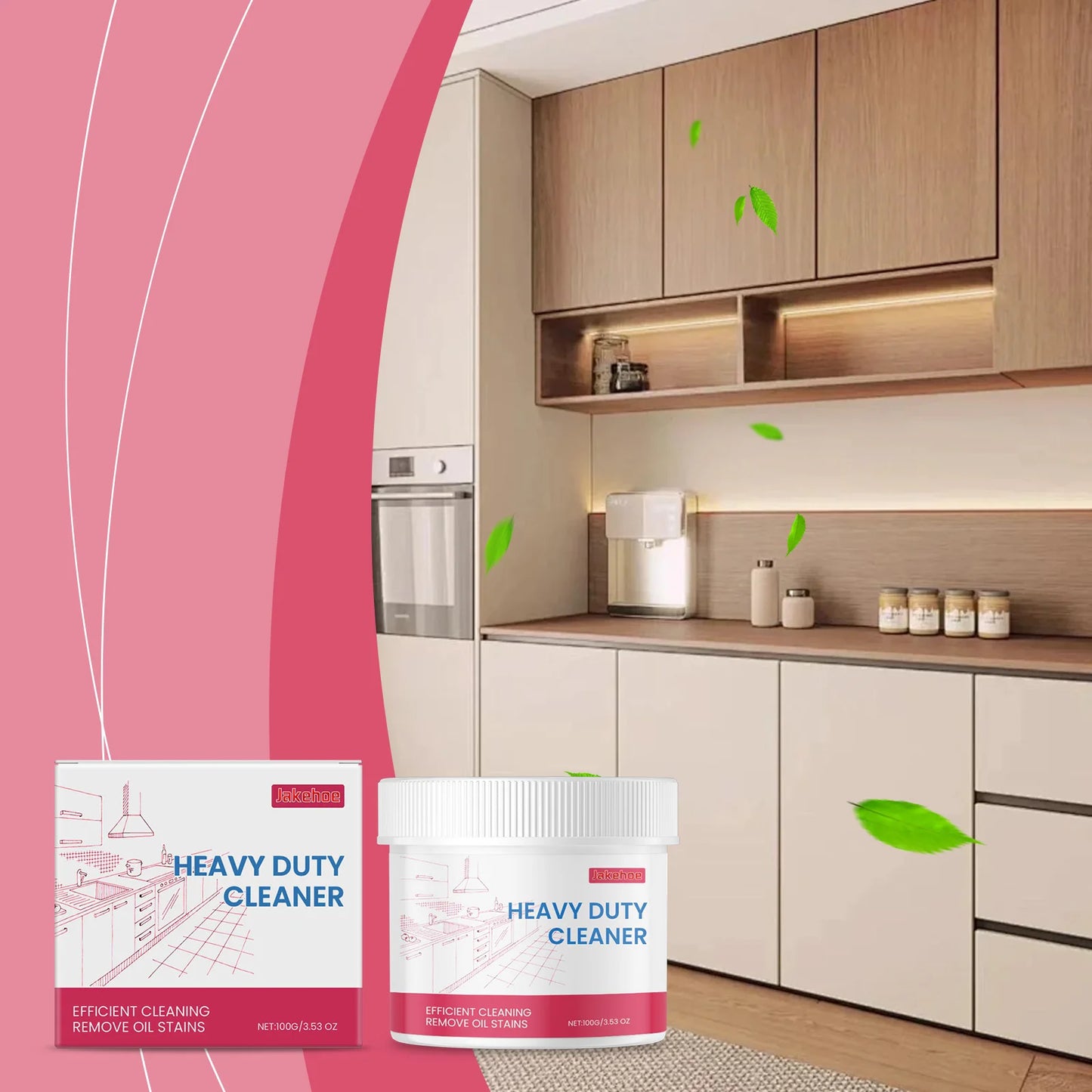 Magic Shine Kitchen Scrubbing Cleaner