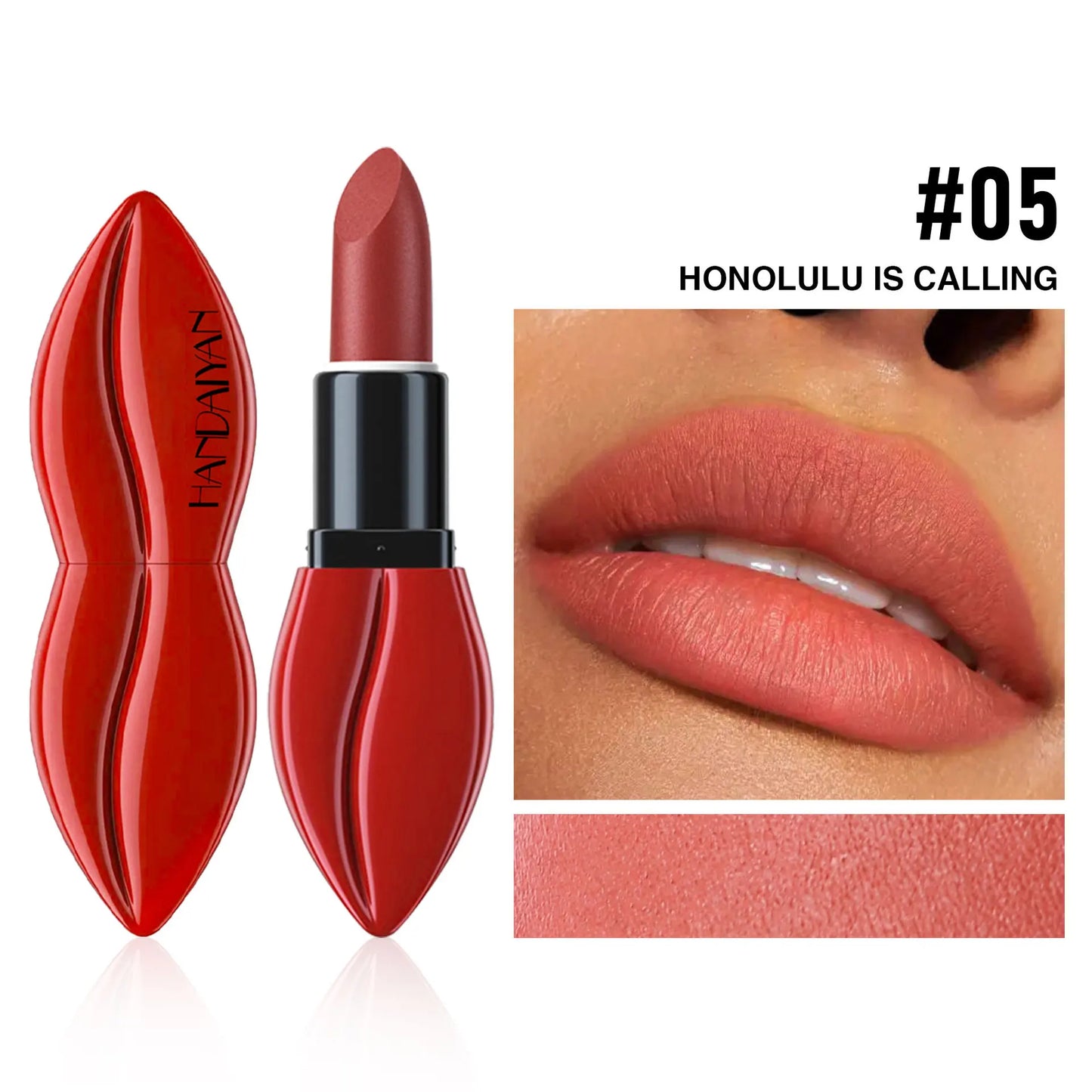 Natural Moisture Matte Lipstick Texture
