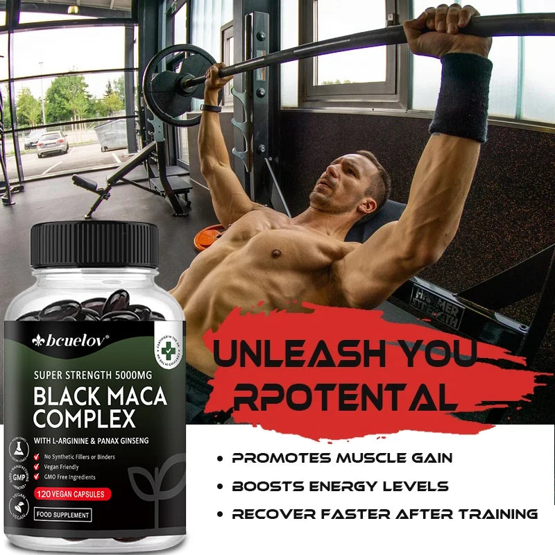 Black Maca Ginseng Vitamin Supplement