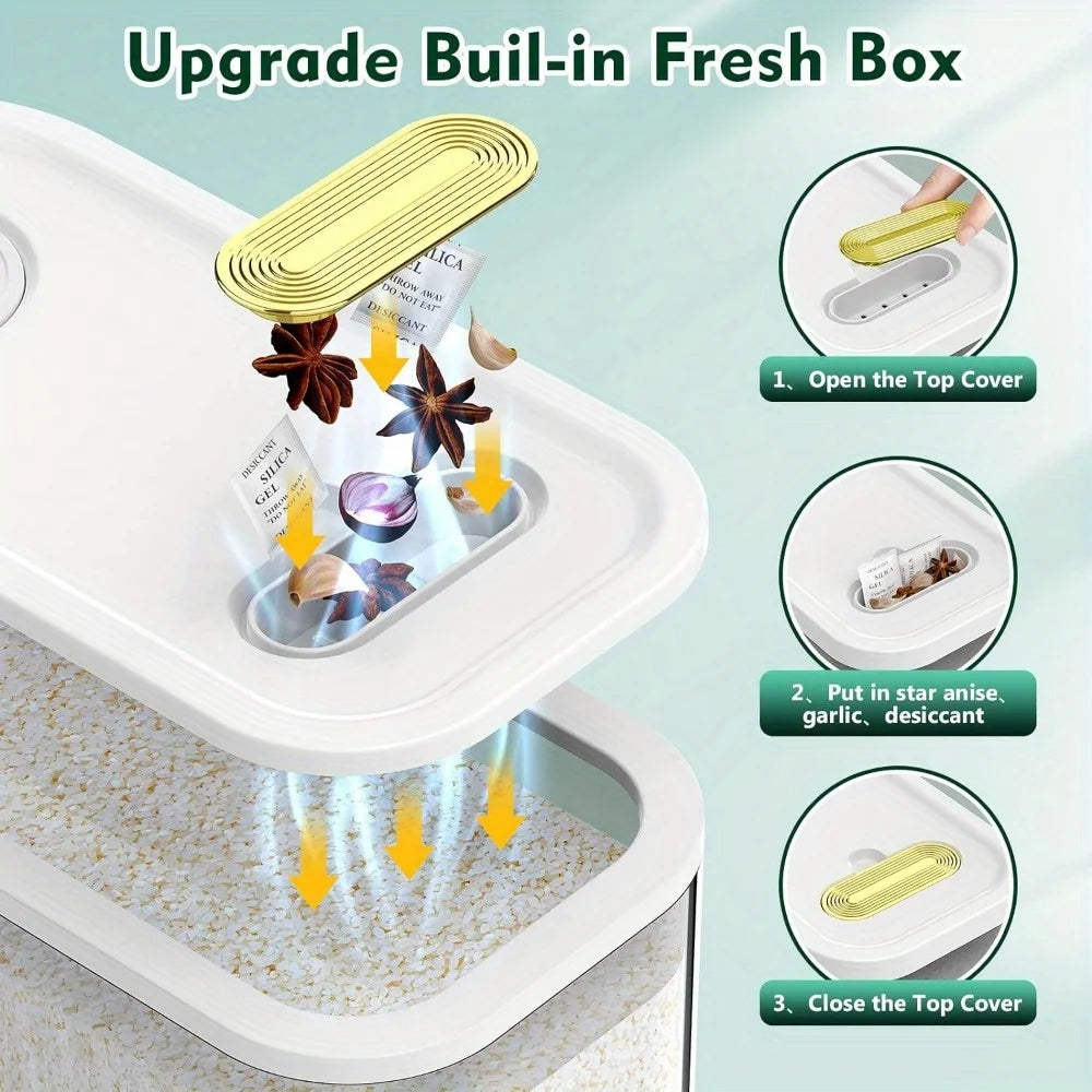 Airtight Grain Storage Container