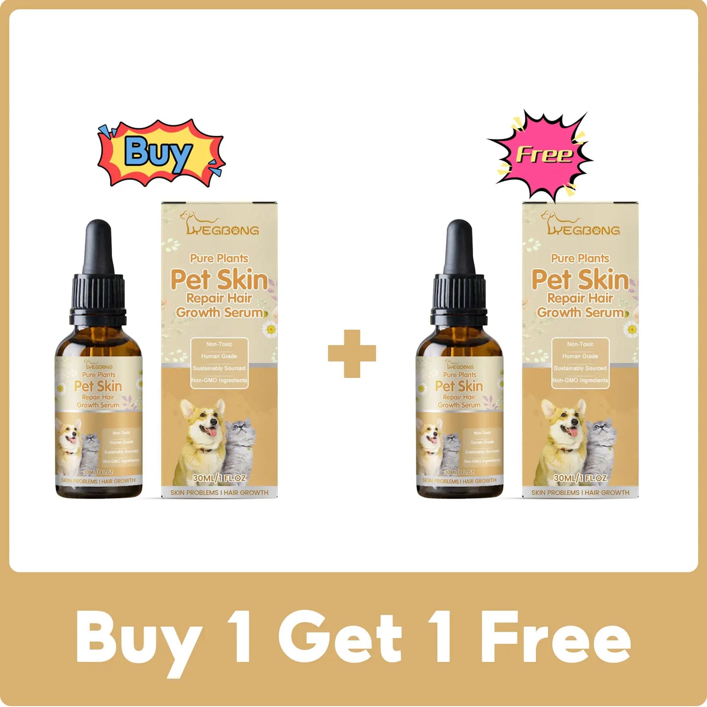 Pet Hair Conditioner with Natural Repair