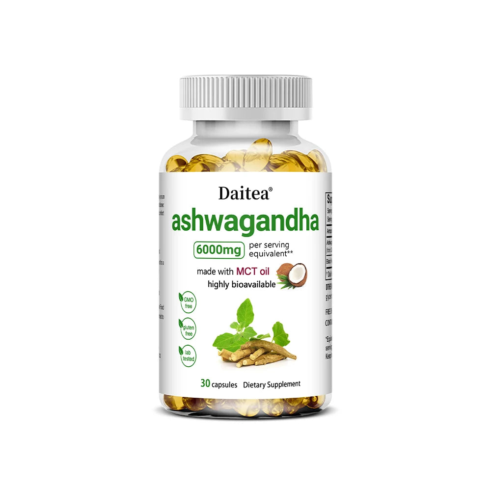 Vegan Ashwagandha Root Health Supplement