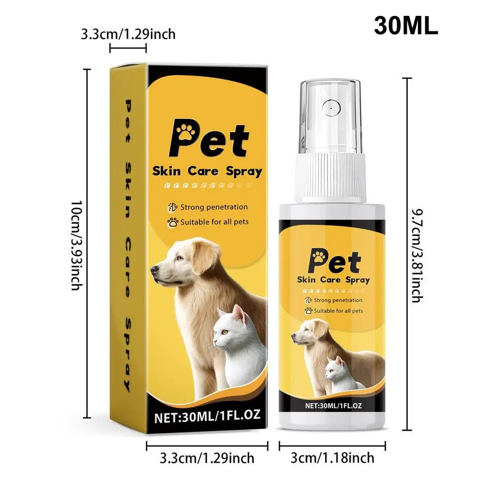 Natural Dog Puppy Moisturizing Spray