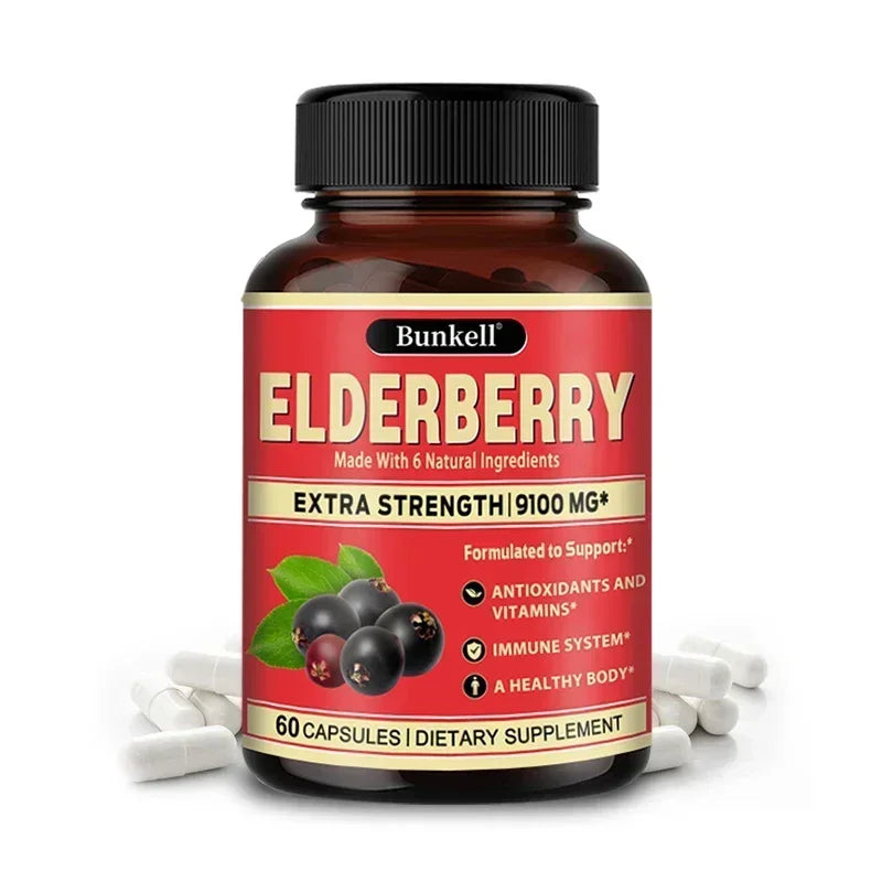 Elderberry Vitamin Supplement for Immunity