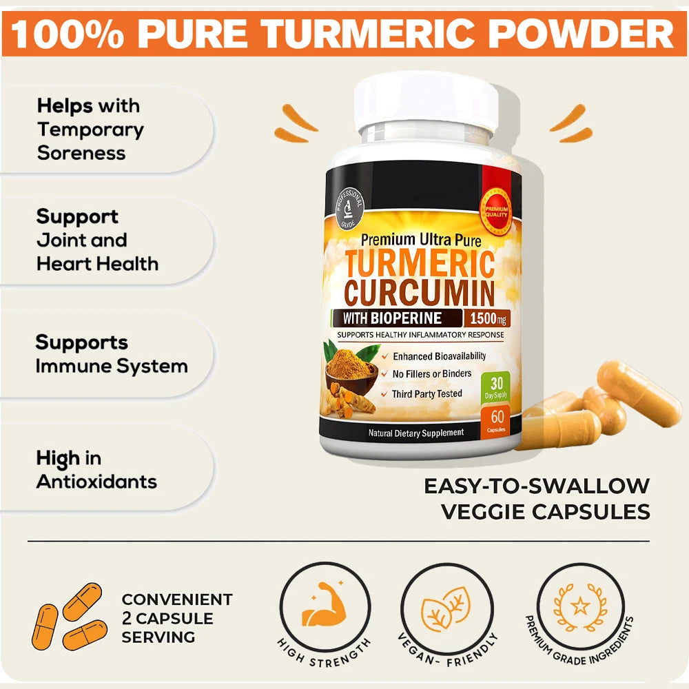 Curcumin Turmeric Joint Health Capsules