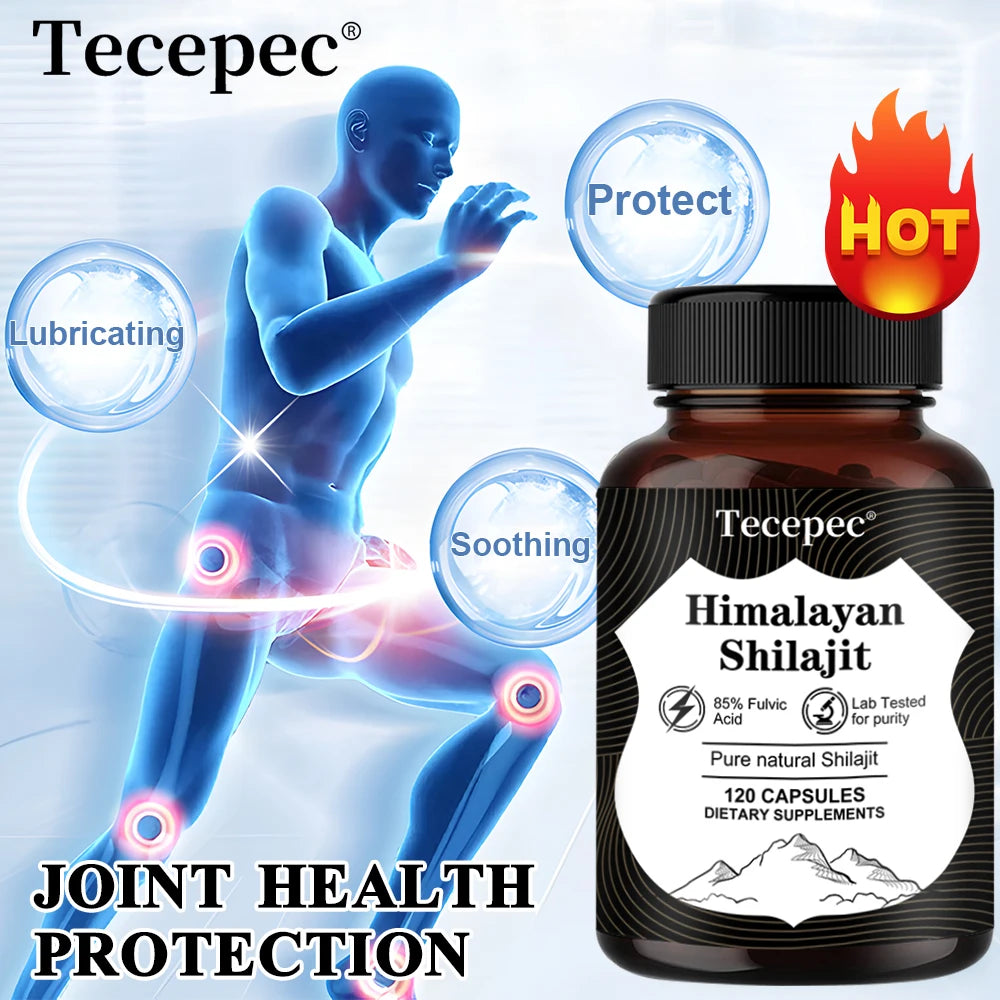 Natural Himalayan Shilajit Energy Capsules