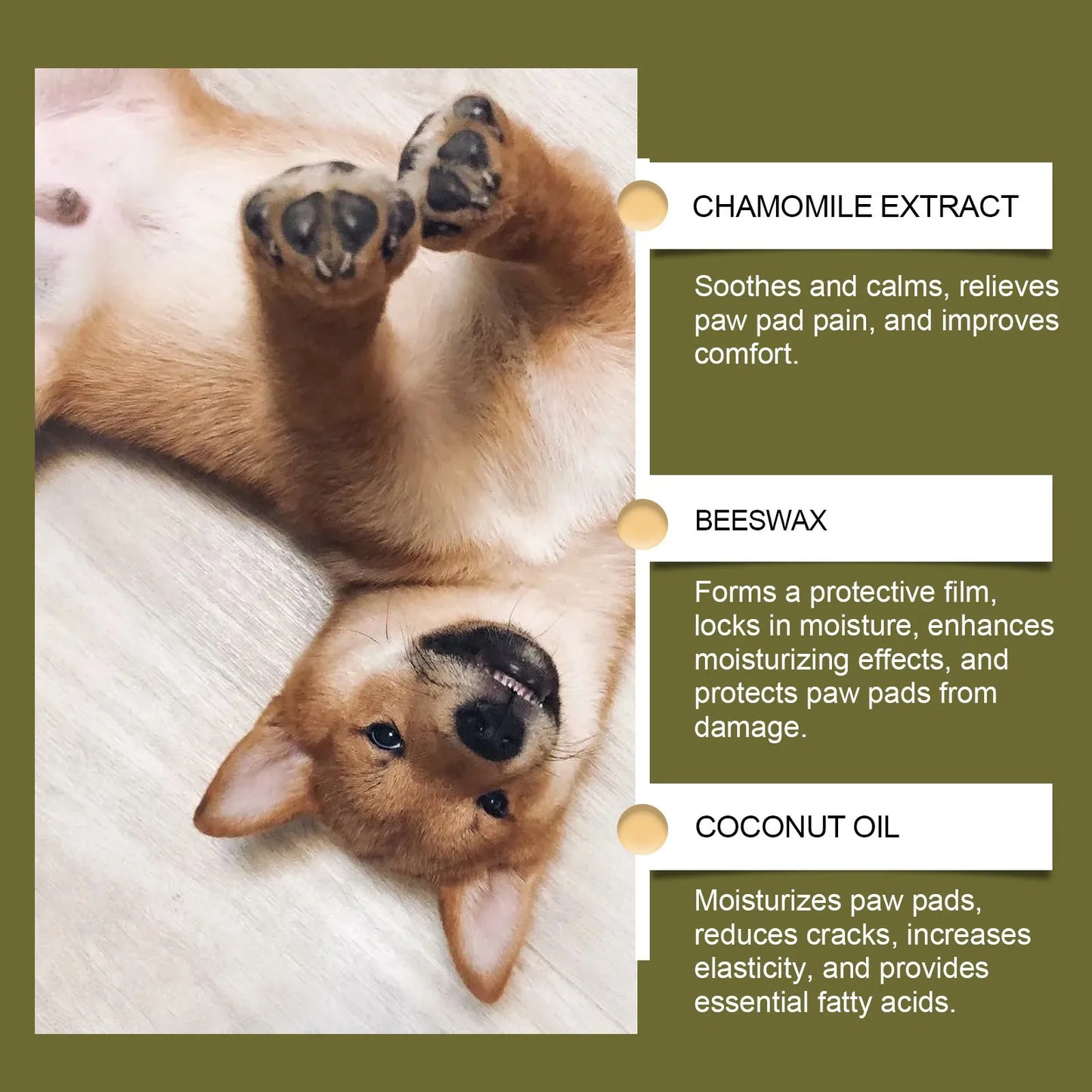 Natural Dog Paw Protection Balm