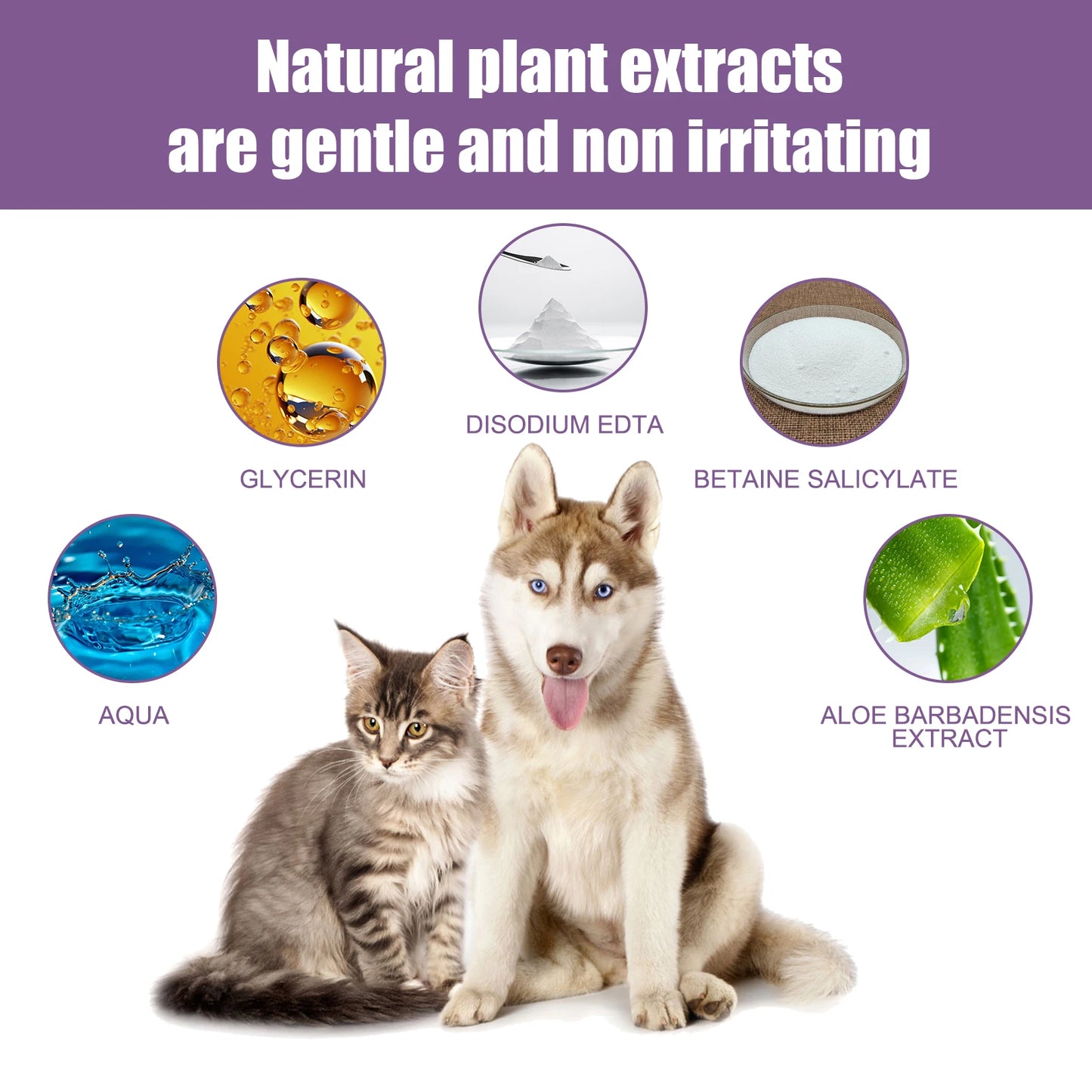 Natural Pet Ear Cleaning Solution