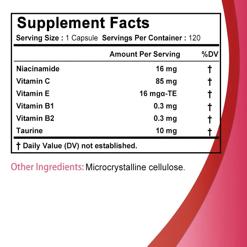 Vitamin C with Niacinamide Metabolism Support