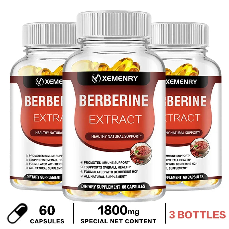 Berberine Vitamin Supplement for Glucose Support