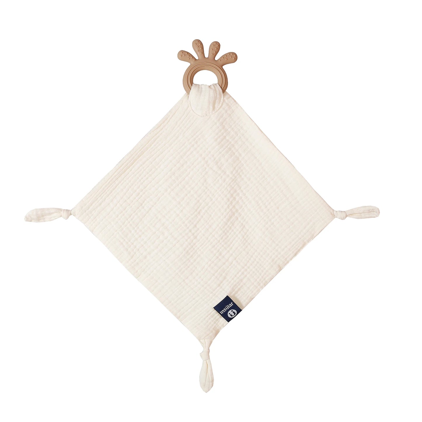 Baby Soother Towel & Muslin Cotton Bib