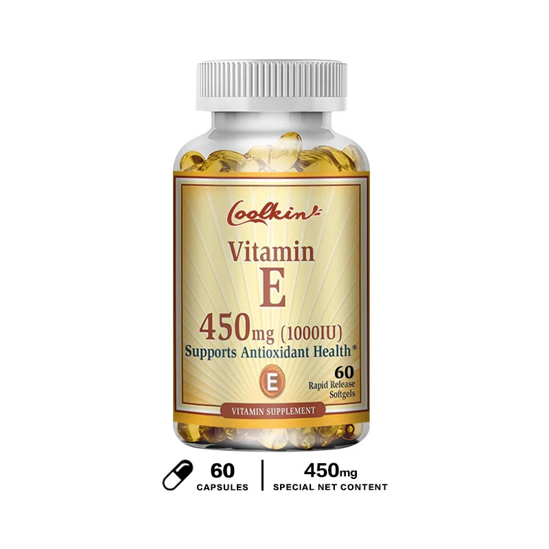 Vitamin E Capsules for Firming & Radiance