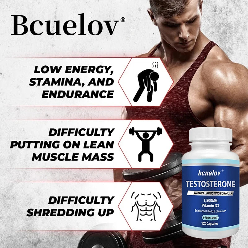 Vitamin D for Men’s Strength & Energy