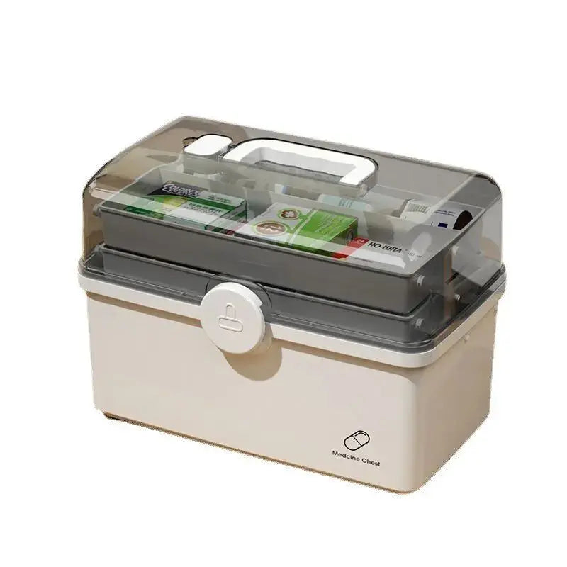 Multi-Layer Home Medicine Organizer