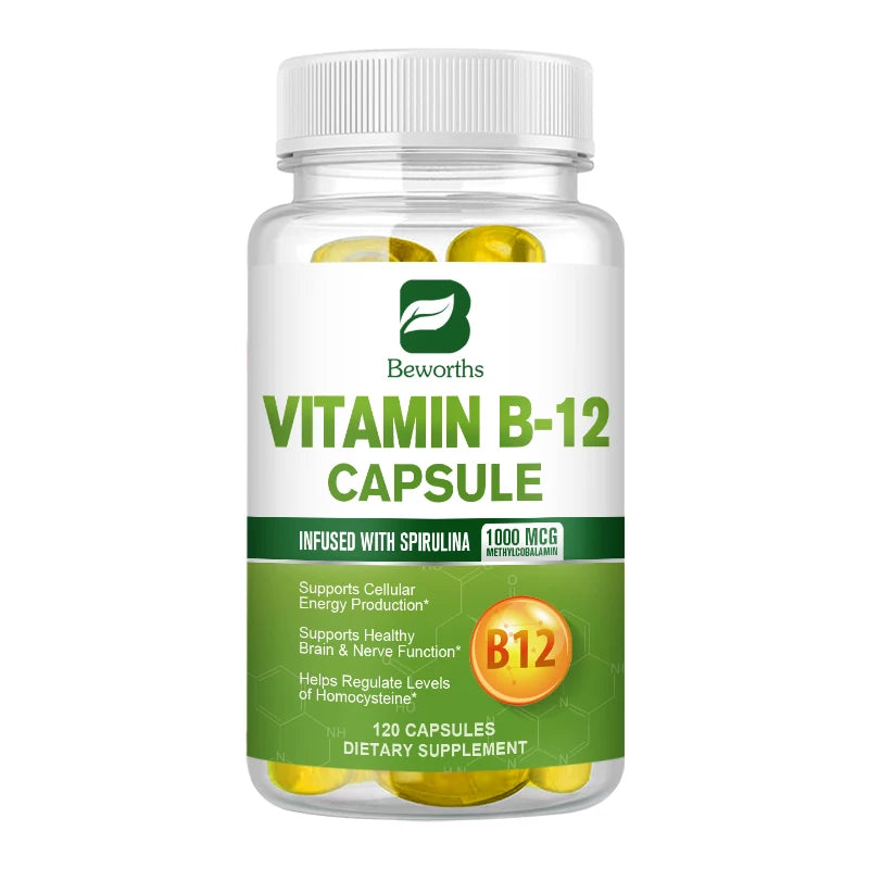 Organic Vitamin B12 1000mcg Nervous System Support