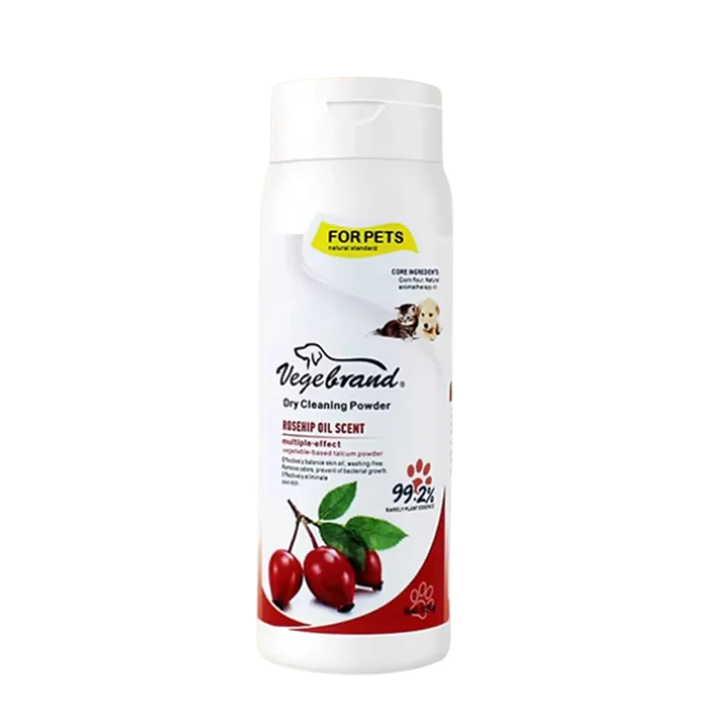 Natural Pet Dry Shampoo Powder
