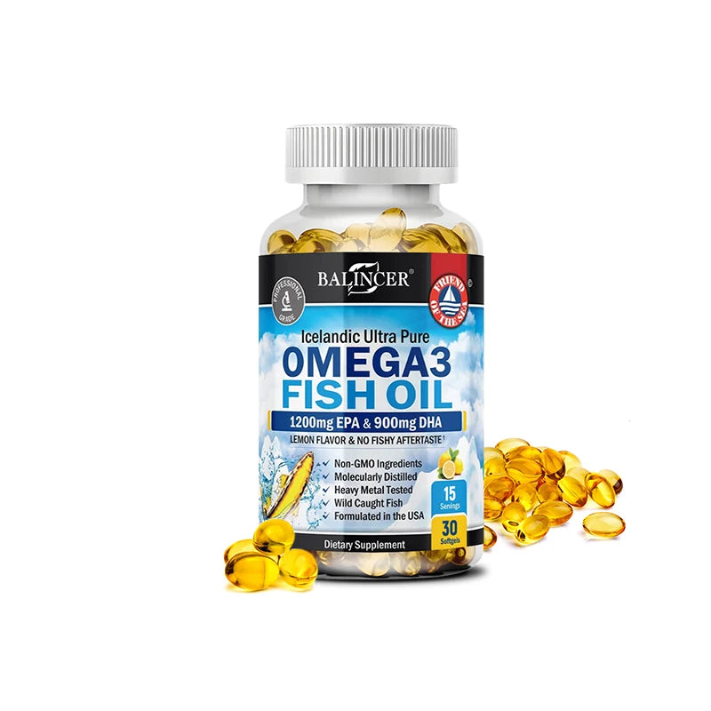 Heart Brain Health Omega-3 Supplement