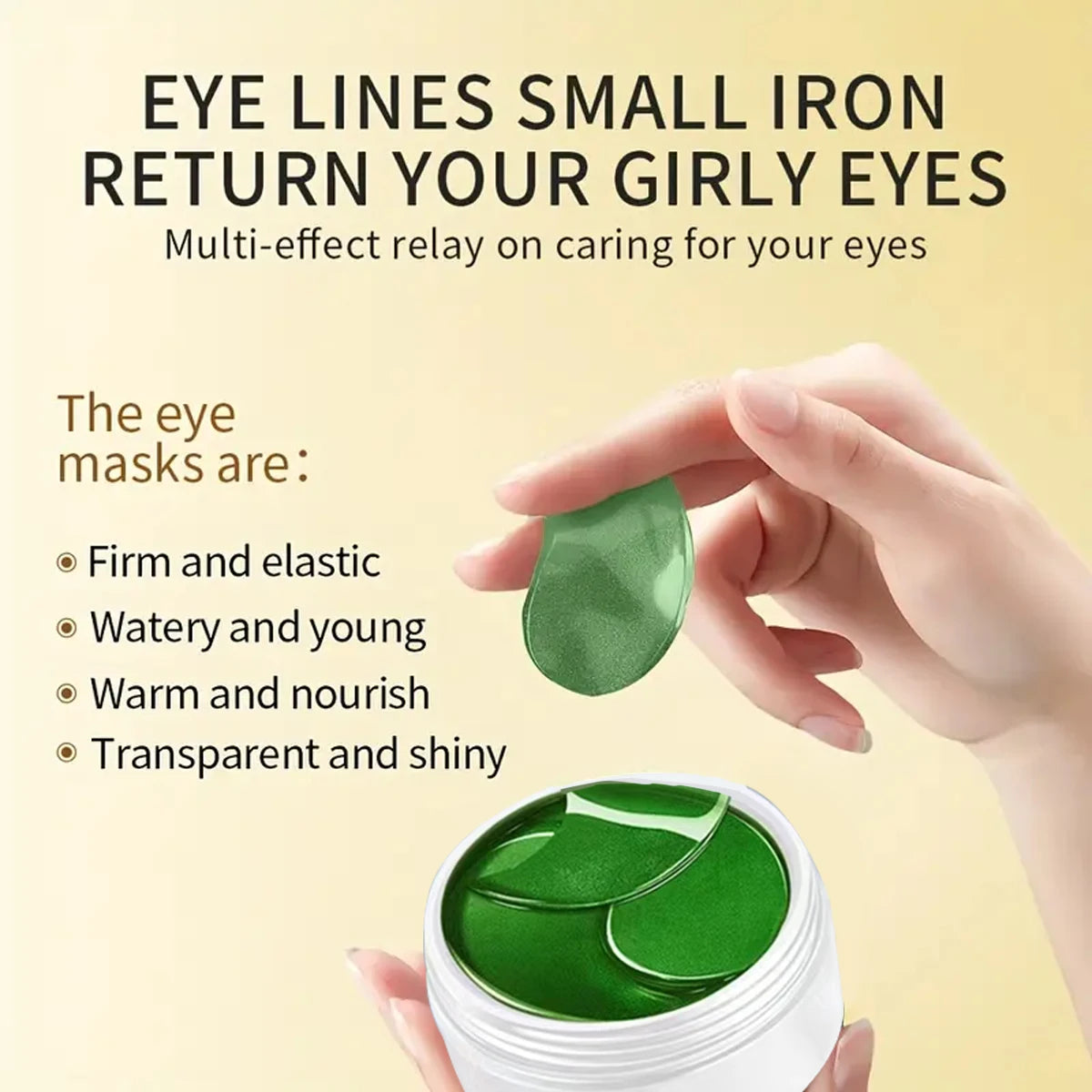 Aloe Vera Collagen Eye Patch for Moisturizing and Firming