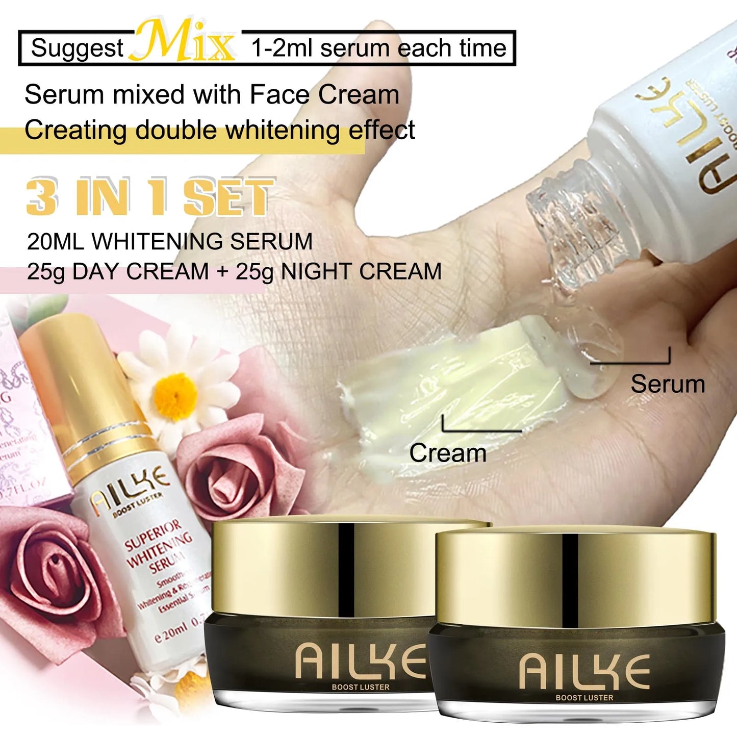 AILKE Face Cream for Dark Spots and Sun Spots