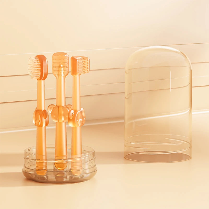 Silicone Baby Toothbrush Set