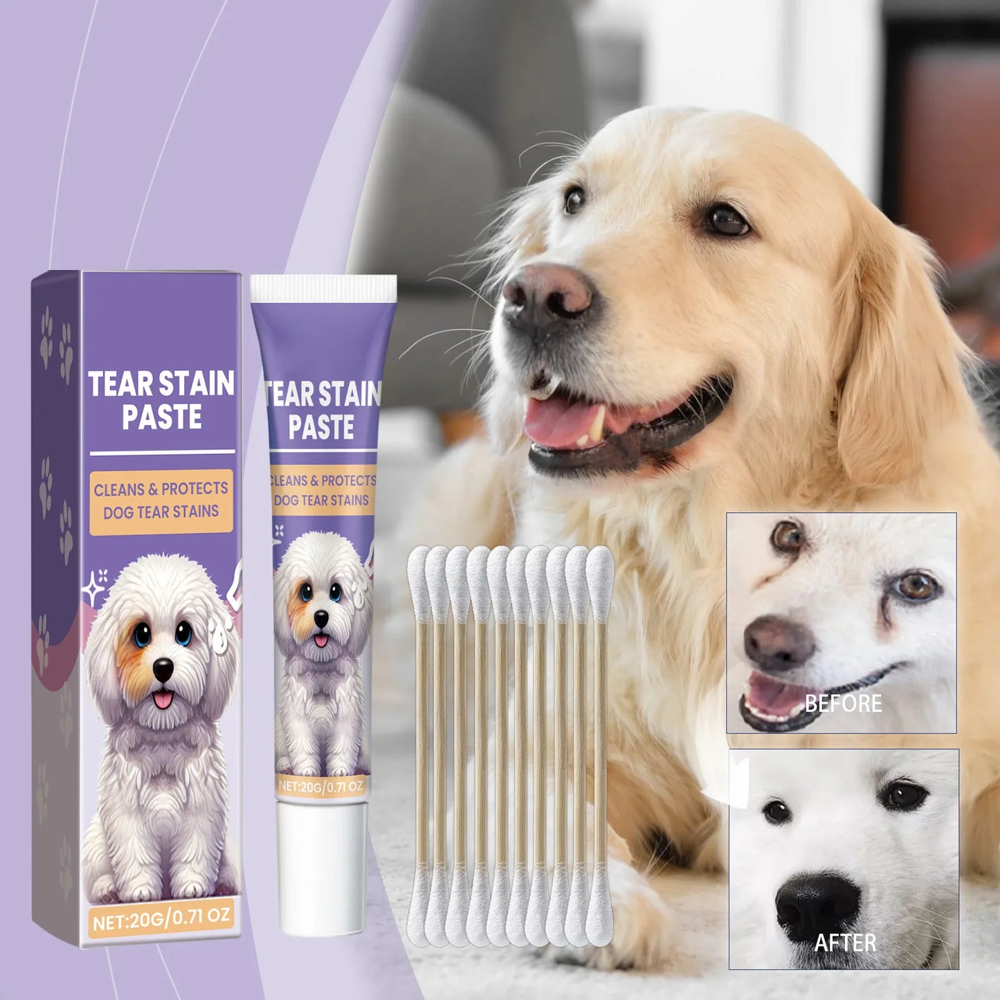 Natural Pet Tear Stain Remover