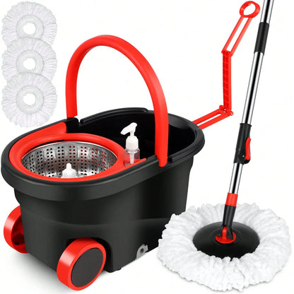 Spin Mop Bucket with Dispenser