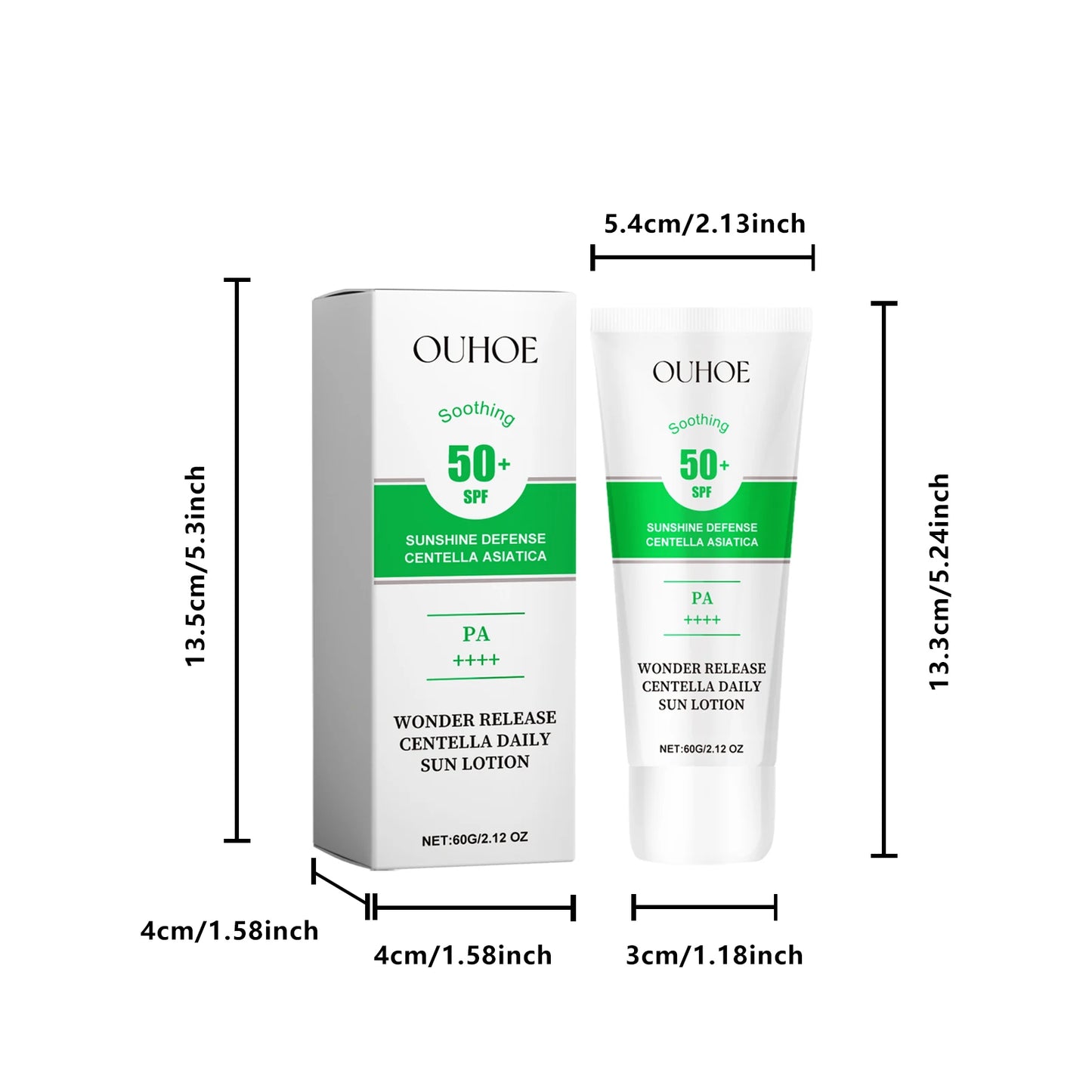 Ouhoe Anti-UV Sunscreen SPF50+ for Oil Control and Moisture