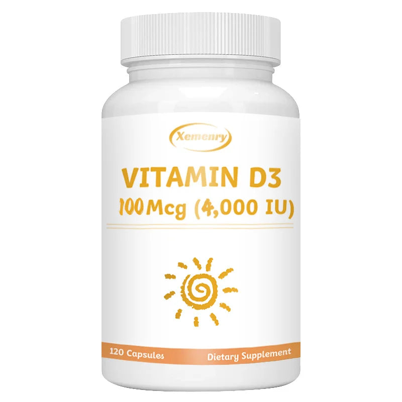 Vitamin D3 for Strong Bones & Teeth