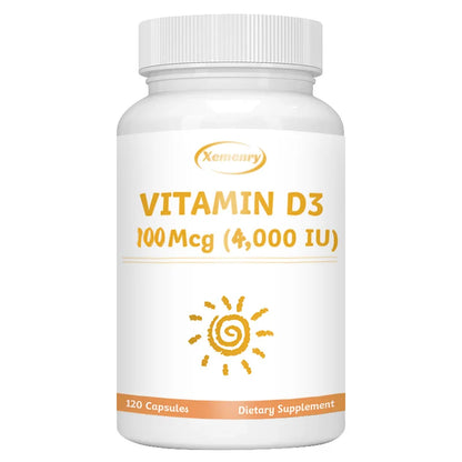 Vitamin D3 for Strong Bones & Teeth