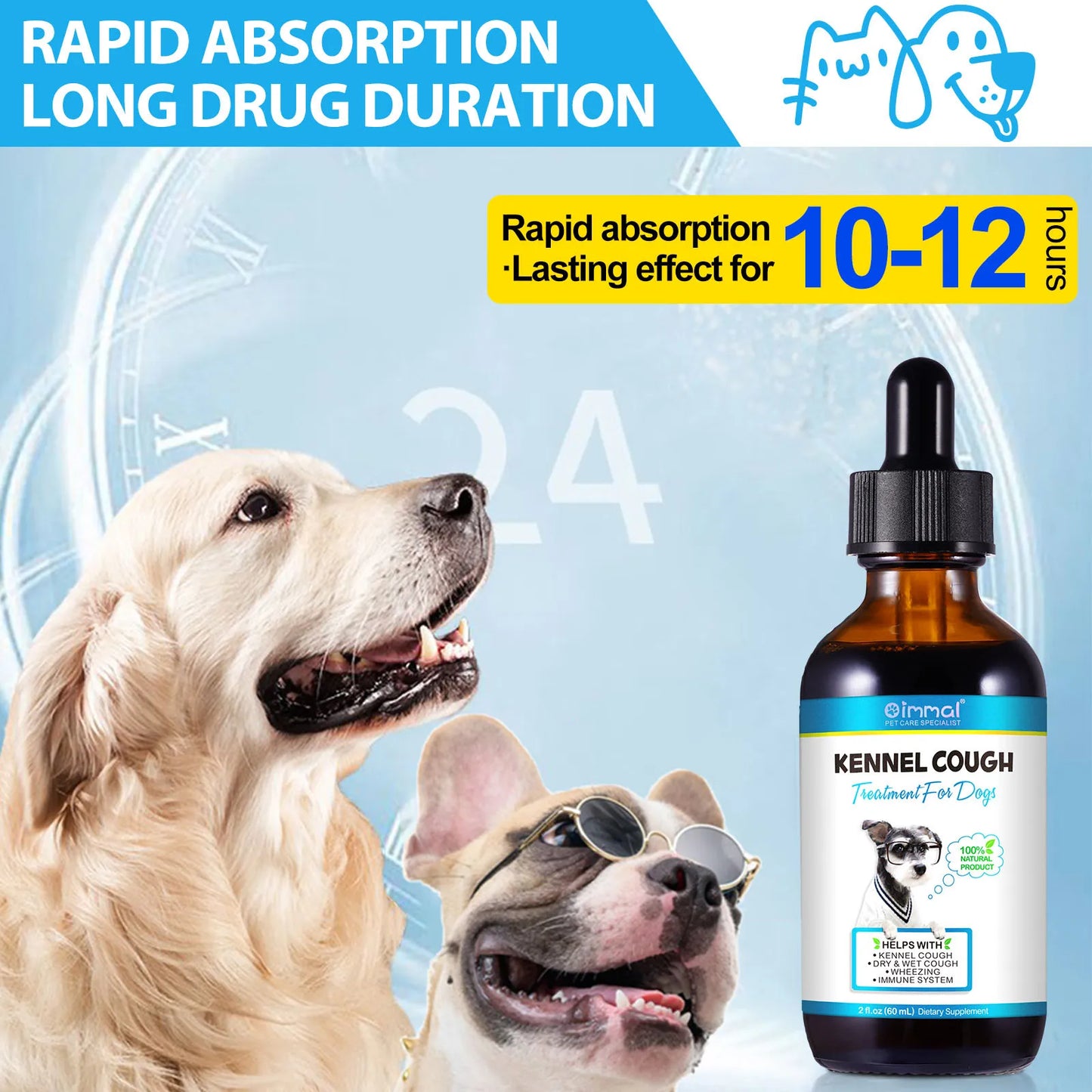 Natural Kennel Cough Relief Drops