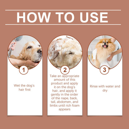 Natural Hypoallergenic Dog Care Shampoo