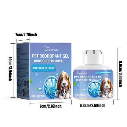 Natural Pet Deodorant Gel Freshener