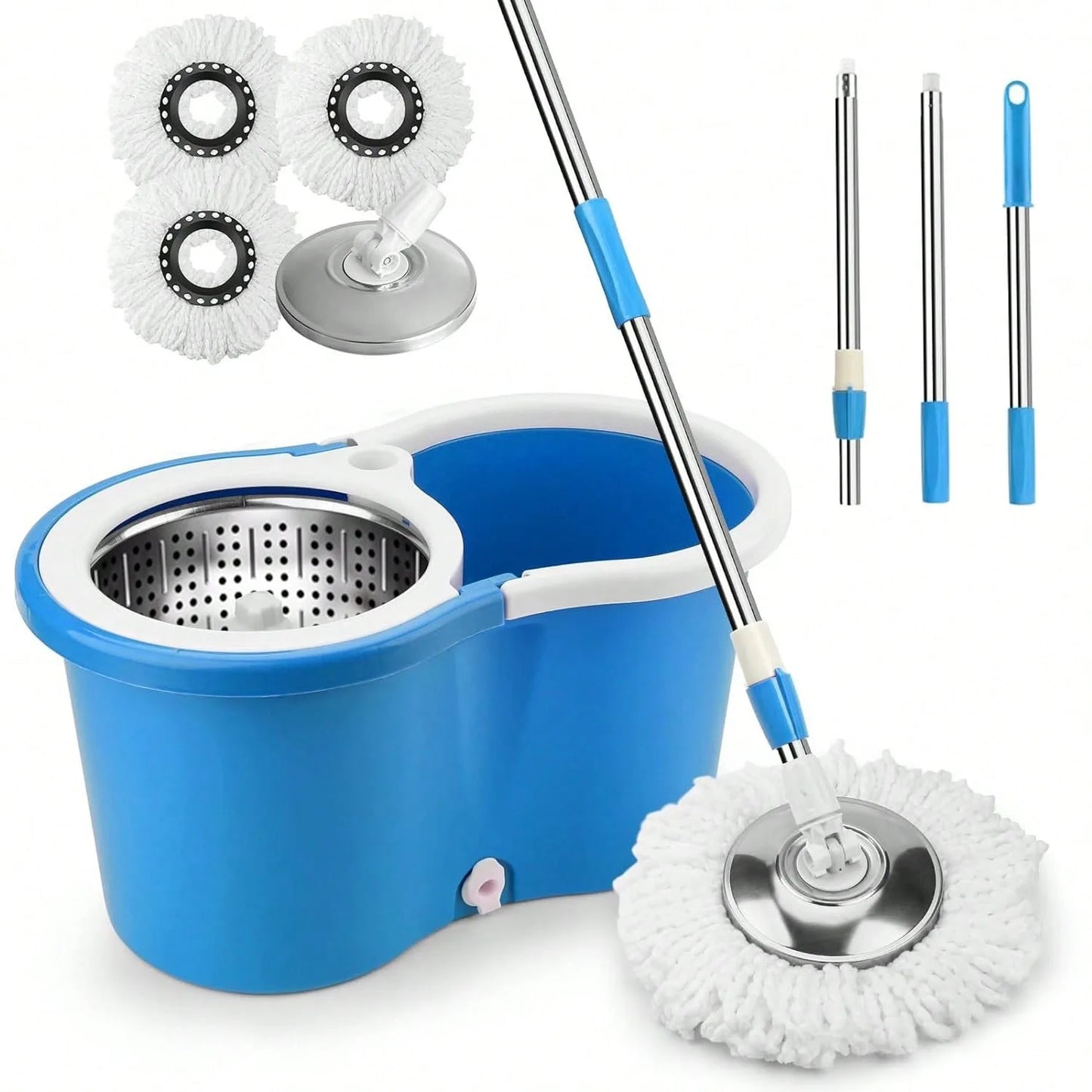 Spin Mop Bucket with Dispenser