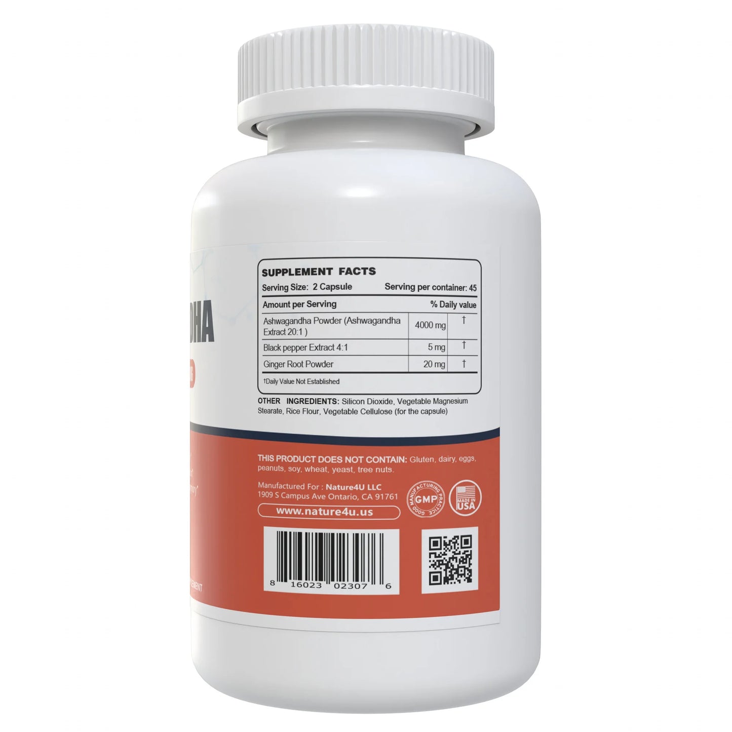 Nature Ashwagandha Mood Support Capsules