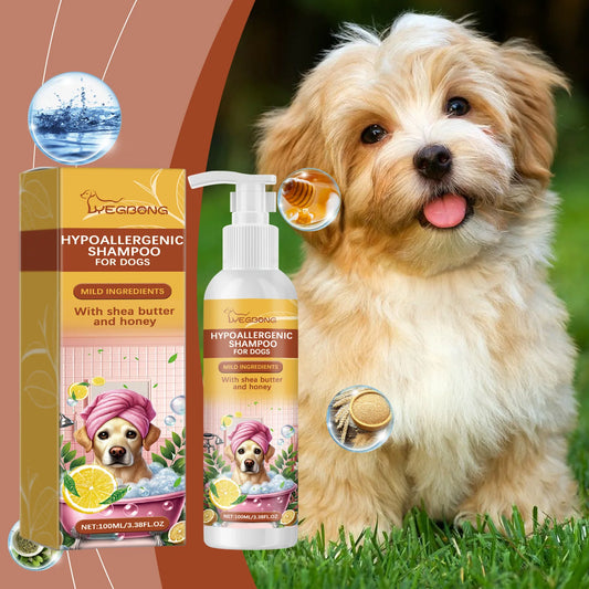 Natural Hypoallergenic Dog Care Shampoo