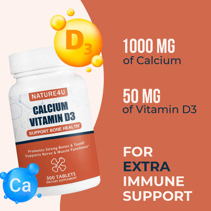 Calcium Vitamin D3 Bone Health Supplement