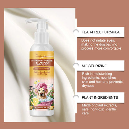 Natural Hypoallergenic Dog Care Shampoo