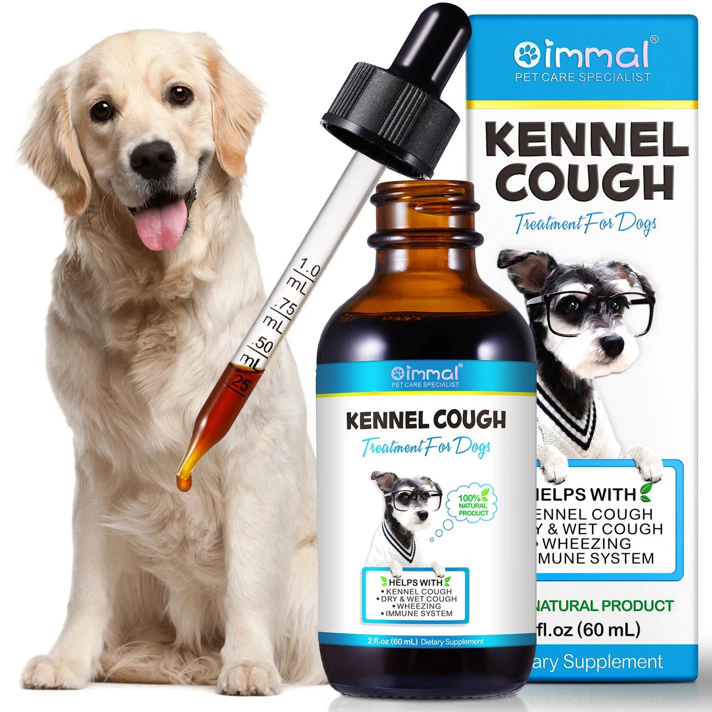 Natural Kennel Cough Relief Drops